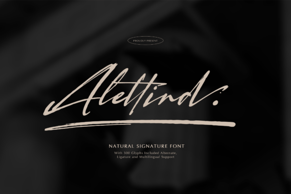 Alletind: The Handwritten Font That Elevates Your Brand