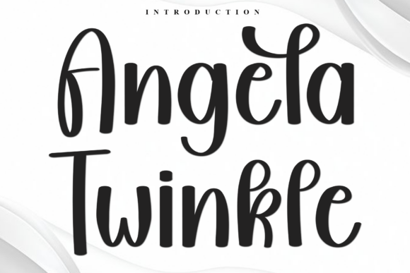 Angela Twinkle: A Festive Font for Campaign Creativity