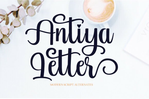 Antiraletter: A Script Font for Editorial Elegance