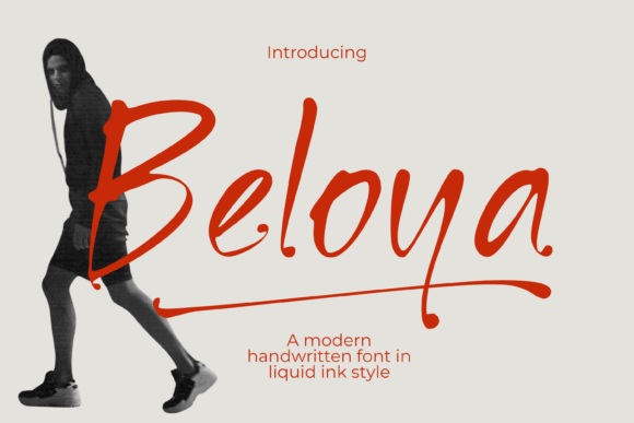 Beloya – A Modern Handwritten Font for Digital Design