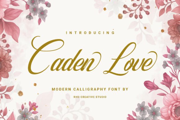 Caden Love: A Script Font with Grace and Character