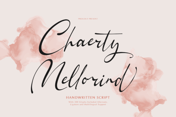 Chaerty Mellorind: A Script Font for Elegant Web Design