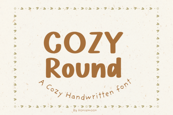 Cozy Round: A Font That Feels Like a Warm Embrace