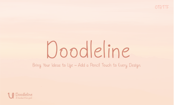 Doodleline: A Font That Breathes Life into Your Handmade Creations