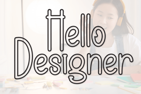 Hello Designer: A Versatile Font for Crafters and Product Creators