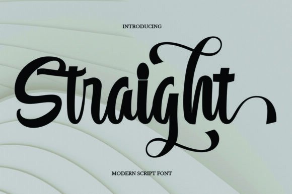 Introducing Straight Otf: A Modern Script Font for Web Design