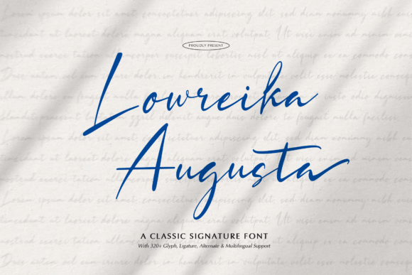 Lowreika Augusta: The Font That Elevates Your Brand