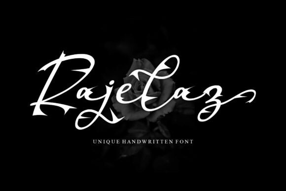 Rajelaz Regular: A Font That Breathes Life Into Your Creations