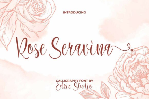 Roseseravina: A Font That Breathes Grace Into Your Creations