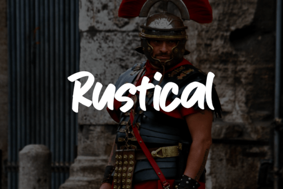 Rustical: A Script Font That Elevates Digital Branding