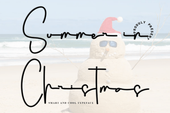 Summer in Christmas: A Font That Brings Holiday Cheer to Your Campaigns