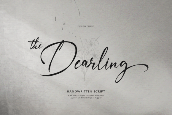 The Dearling: A Script Font That Elevates Digital Branding